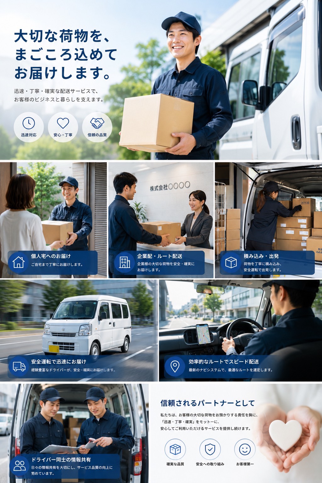 配送の様子